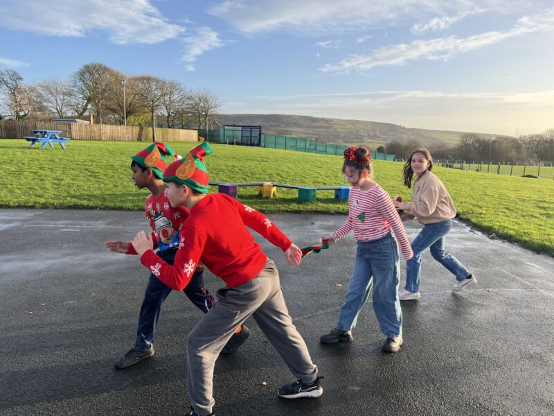 Image for the Tweet beginning: Today the children took part