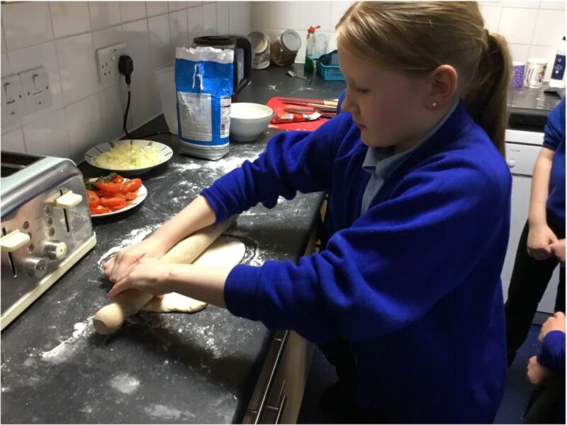 Image for the Tweet beginning: Year 5 enjoyed making Afghan