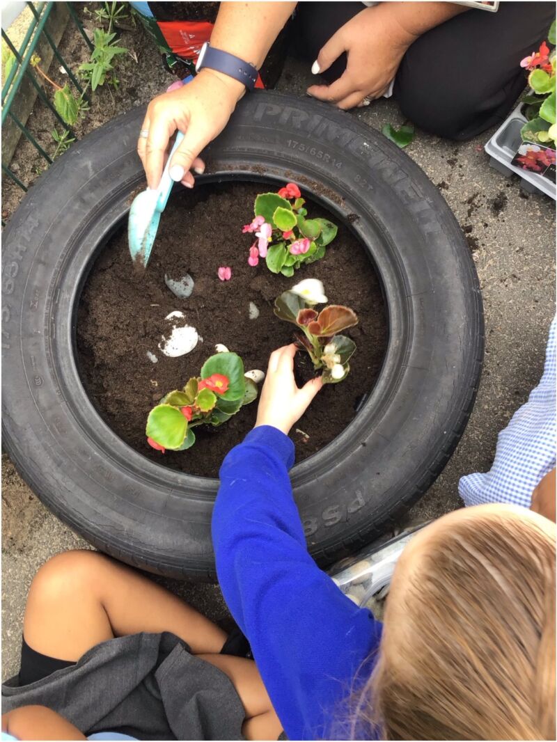 Image for the Tweet beginning: Nursery enjoyed making a fairy