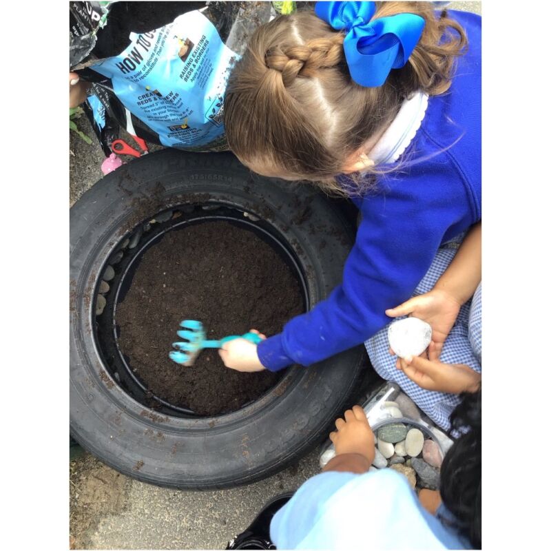 Image for the Tweet beginning: Nursery enjoyed making a fairy