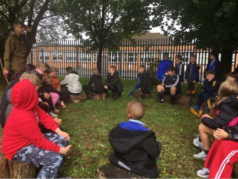 Image for the Tweet beginning: 🌳 Our brand-new Forest School